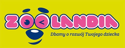 logo Zoolandia limonka + różowy
